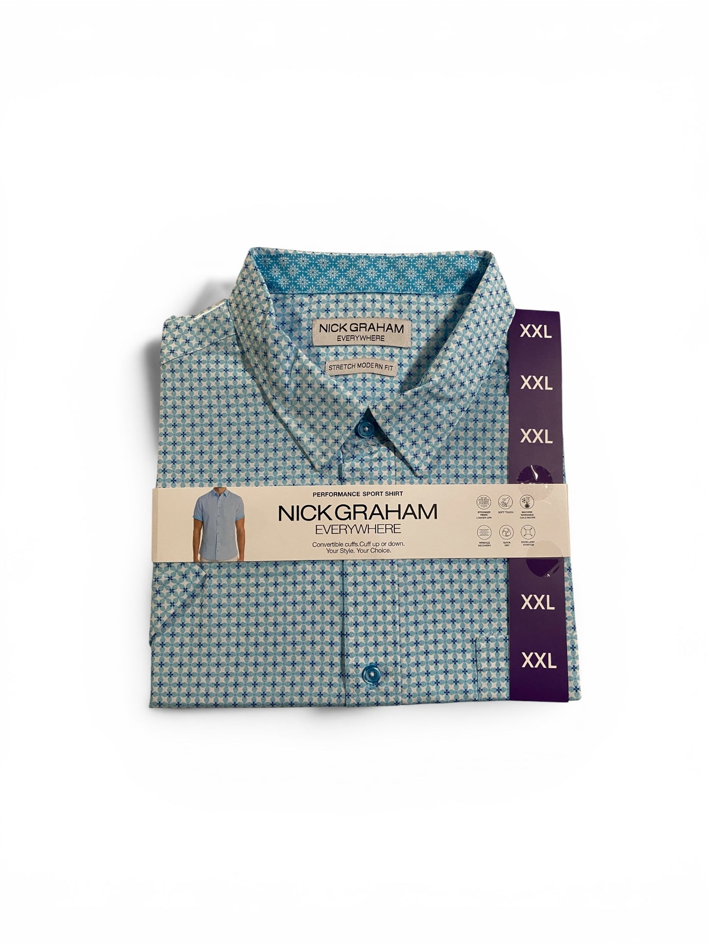 NICK GRAHAM EVERYWHERE Performance Sport Shirt