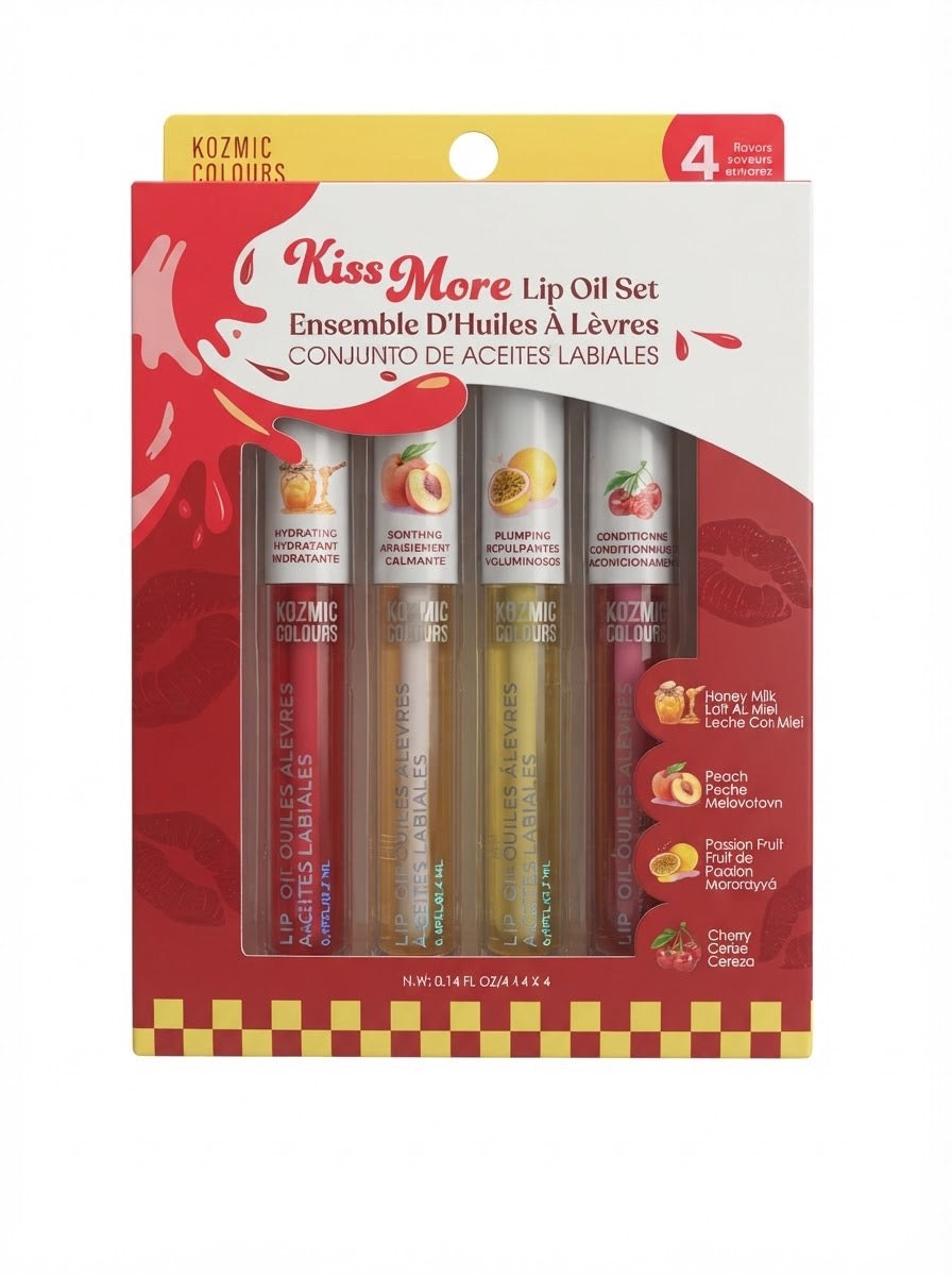 4 Fruit Flavored Lip Oil